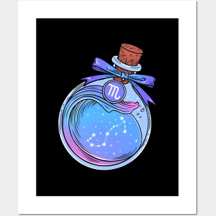 Zodiac Potion. Scorpio Posters and Art